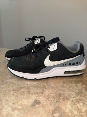 Nike Air Max LTD 3 Black Gray Lifestyle Shoes Sneakers BV1171-001 Men's Size 10